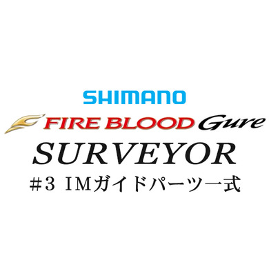 シマノ 15ファイアブラッドグレ サーベイヤー#3IMガイド一式