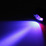 独自開発のNSV光(特許第6202241号)が、蛍光ラインをより見やすくし、軌道を捉えます。暗闇でも目の感度を下げず、明順応を起こしません。ライン以外の蛍光や夜光の塗料にも瞬時に反応し発光。