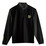 ブラック／サンライン 獅子ジップシャツ・長袖 SUW-04203CW