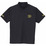 ブラック／サンライン 獅子ジップシャツ・半袖 SUW-04204CW