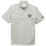 ライトグレー／サンライン 獅子ジップシャツ(半袖) SUW-04216CW