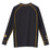 ブラック×ゴールド・背面／サンライン BUGGOFF クールフィットシャツ SUW-06211CW