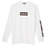 ホワイト／サンライン ロングスリーブコットンTシャツ SUW-15306LT