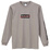 グレー／サンライン ロングスリーブコットンTシャツ SUW-15306LT