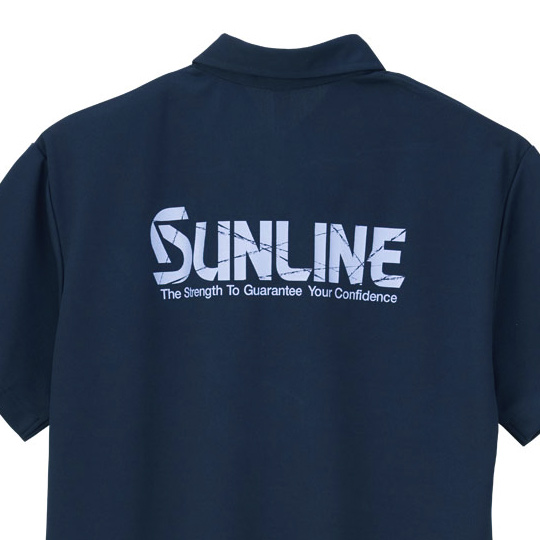 18671　  SUN LINE  メンズ 　ポロシャツ　白　サイズXL