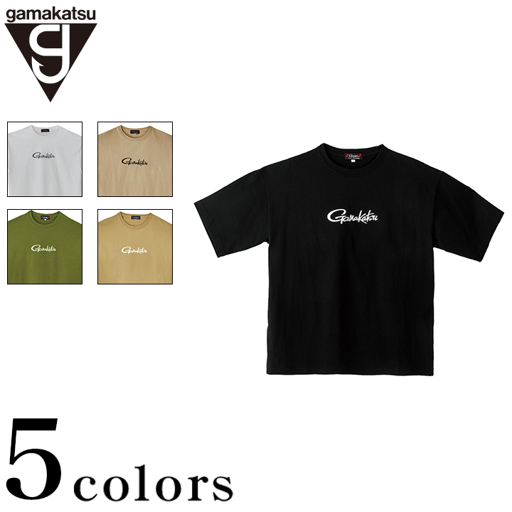 がまかつ プリントTシャツ（食物連鎖） GM-3782