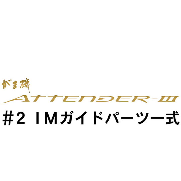 がまかつ がま磯 アテンダー３#2ガイド一式