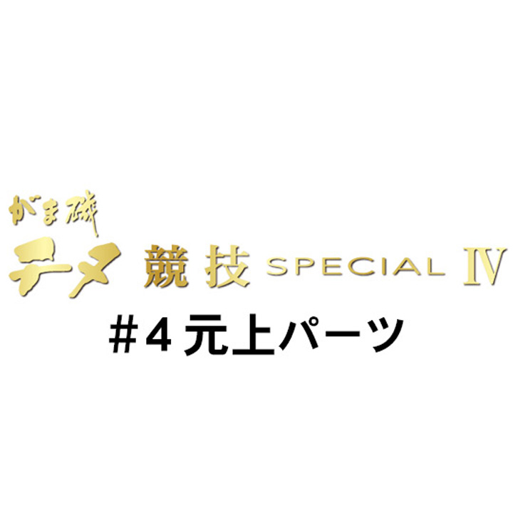 がまかつ がま磯 チヌ競技スペシャル４ #4 元上パーツ