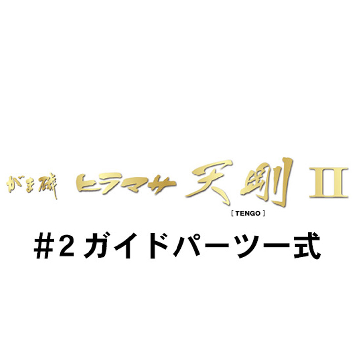 がまかつ がま磯 ヒラマサ天剛２#2ガイド一式