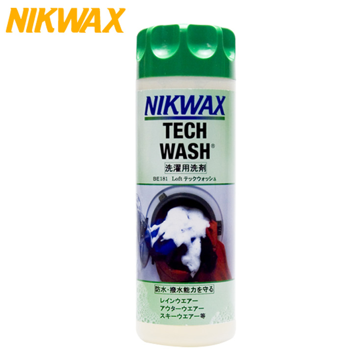 NIKWAX (ニクワックス) Loft テックウォッシュ 300ml BE181
