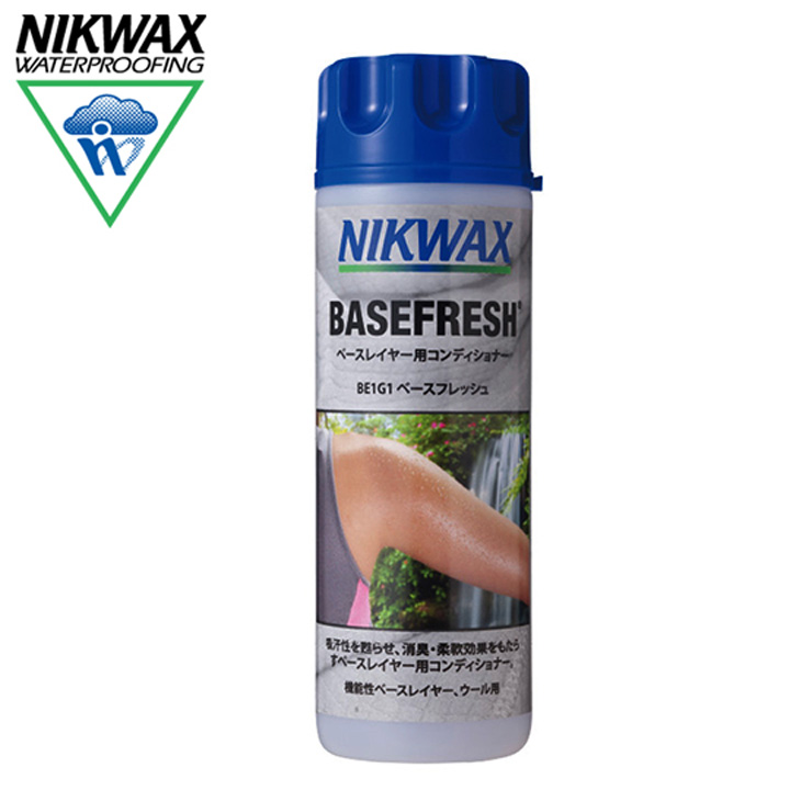 NIKWAX(ニクワックス) ベースフレッシュ 300ml 吸汗速乾生地専用コンディショナー BE1G1